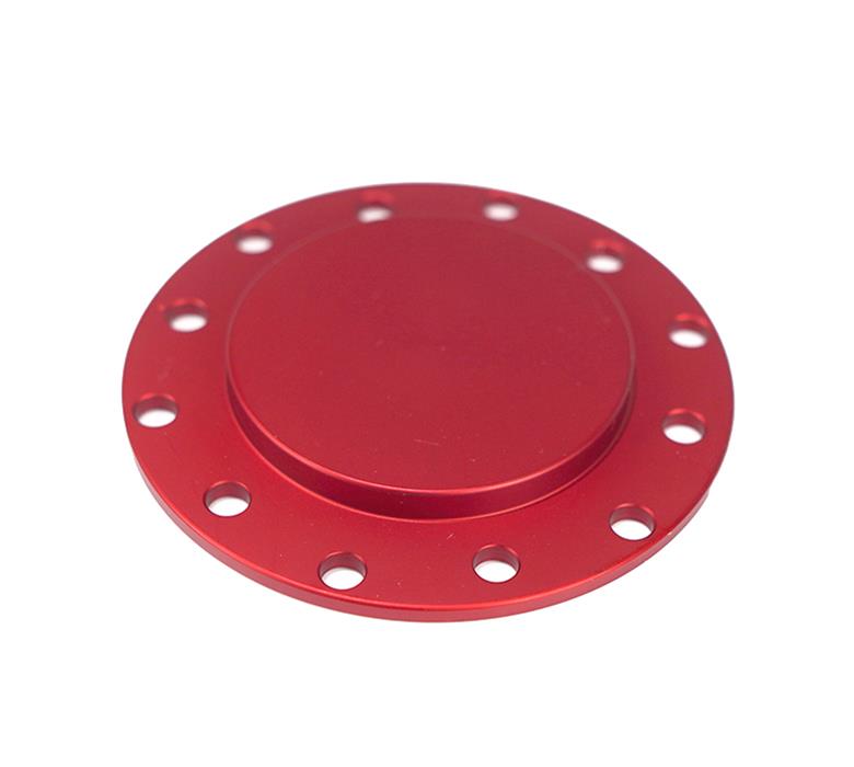 NRG Round Flush Horn Delete Plates STR-150RD Plate Fitting- Red thumbnail 4