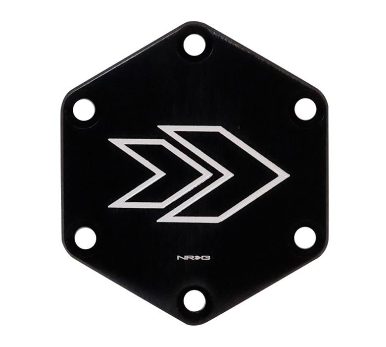NRG Engraved Arrow Horn Delete Button - White