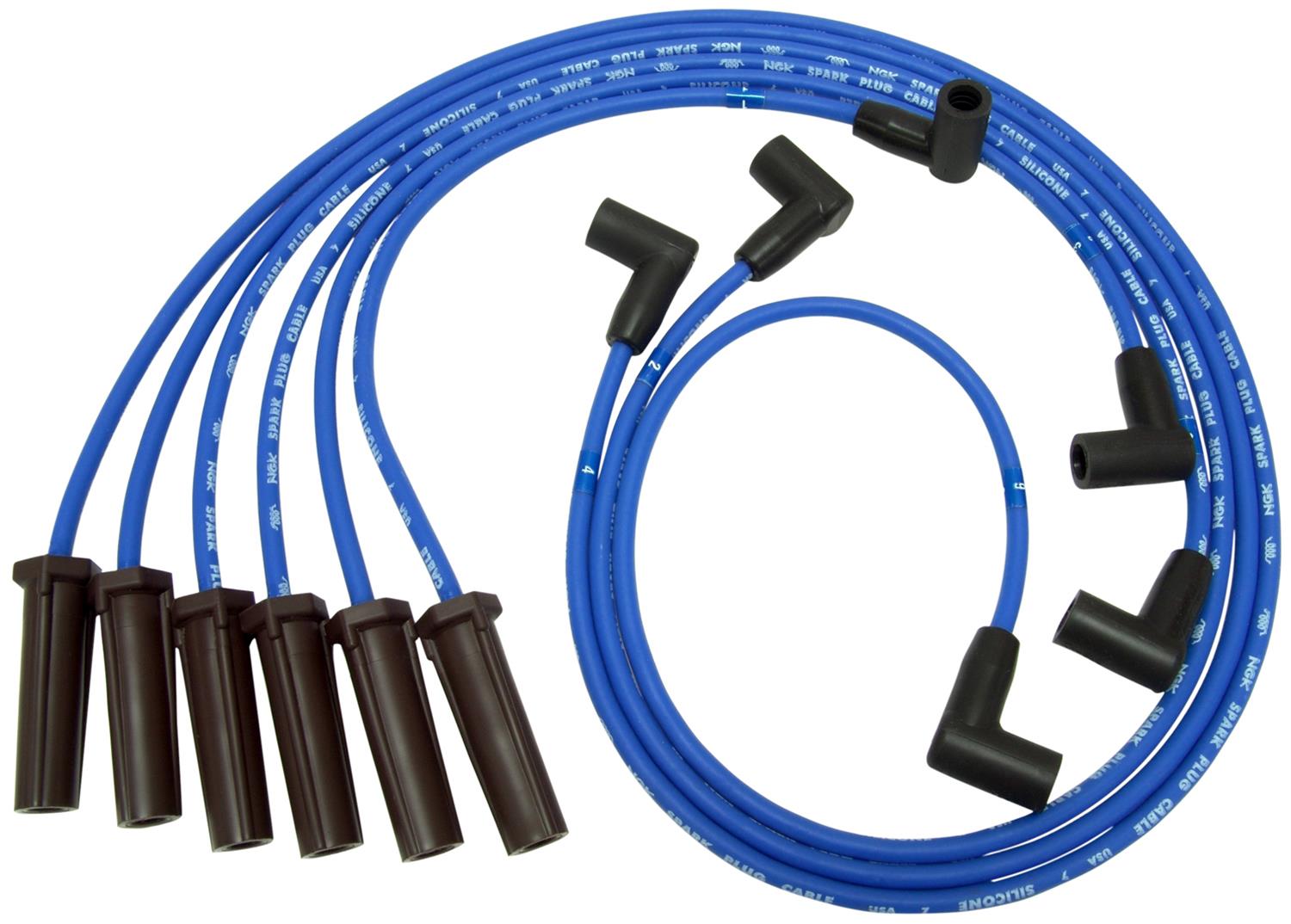 NGK Spark Plugs 51031 NGK Resistor Spark Plug Wire Sets Summit Racing