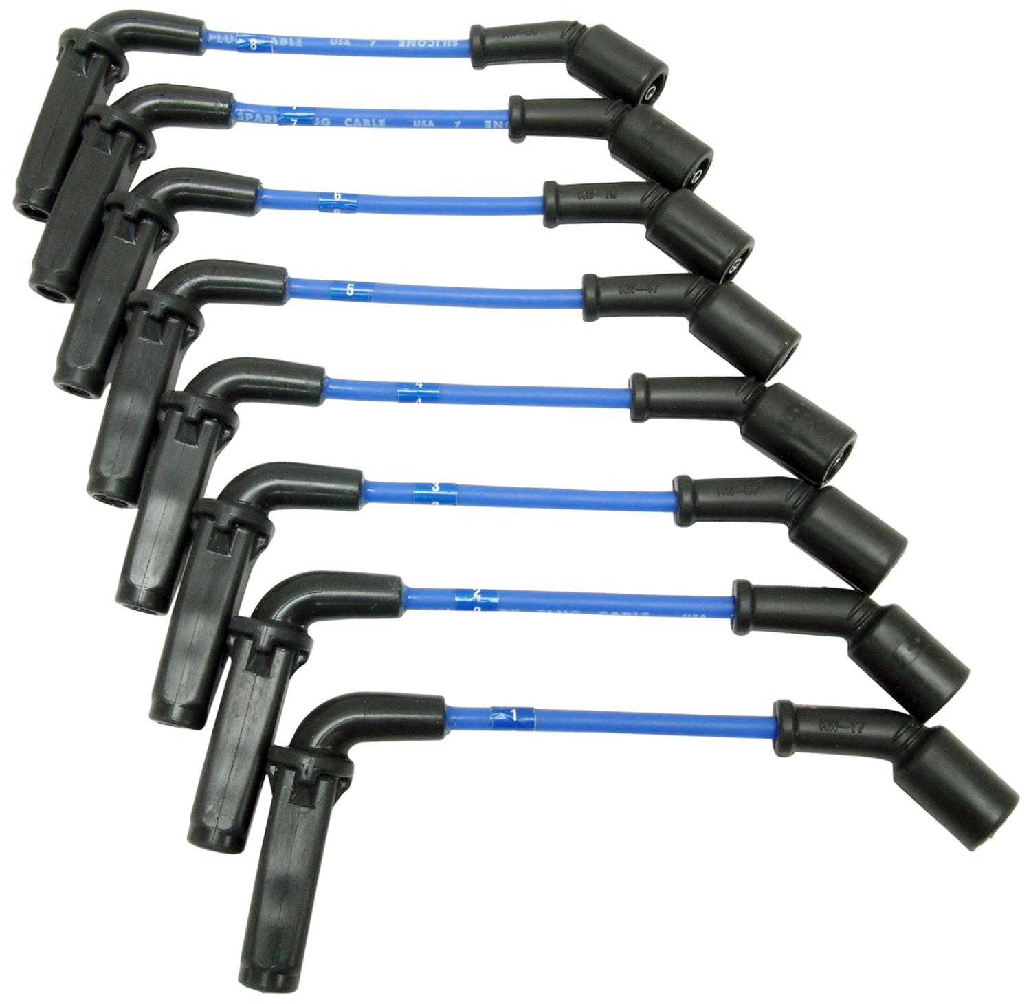NGK Silicone Spark Plug Wire Set 54291