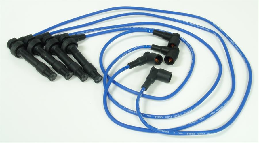 NGK RC-EUC026 Set Cavi Candele Accensione - 6 Fili Con Rivestimento Silicone 7mm