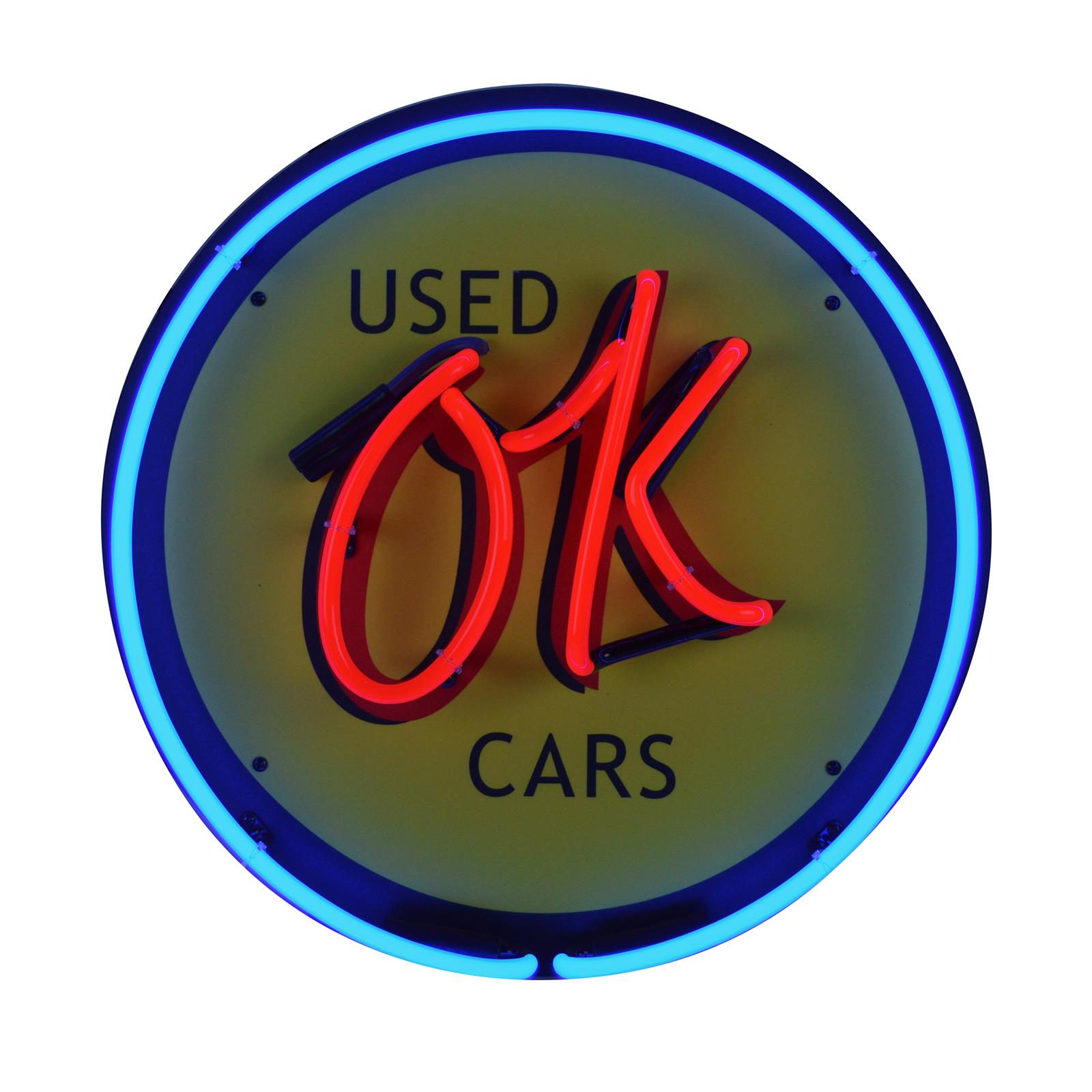 Summit Gifts 5SMLOK Chevrolet OK Used Cars Neon Sign | Summit Racing