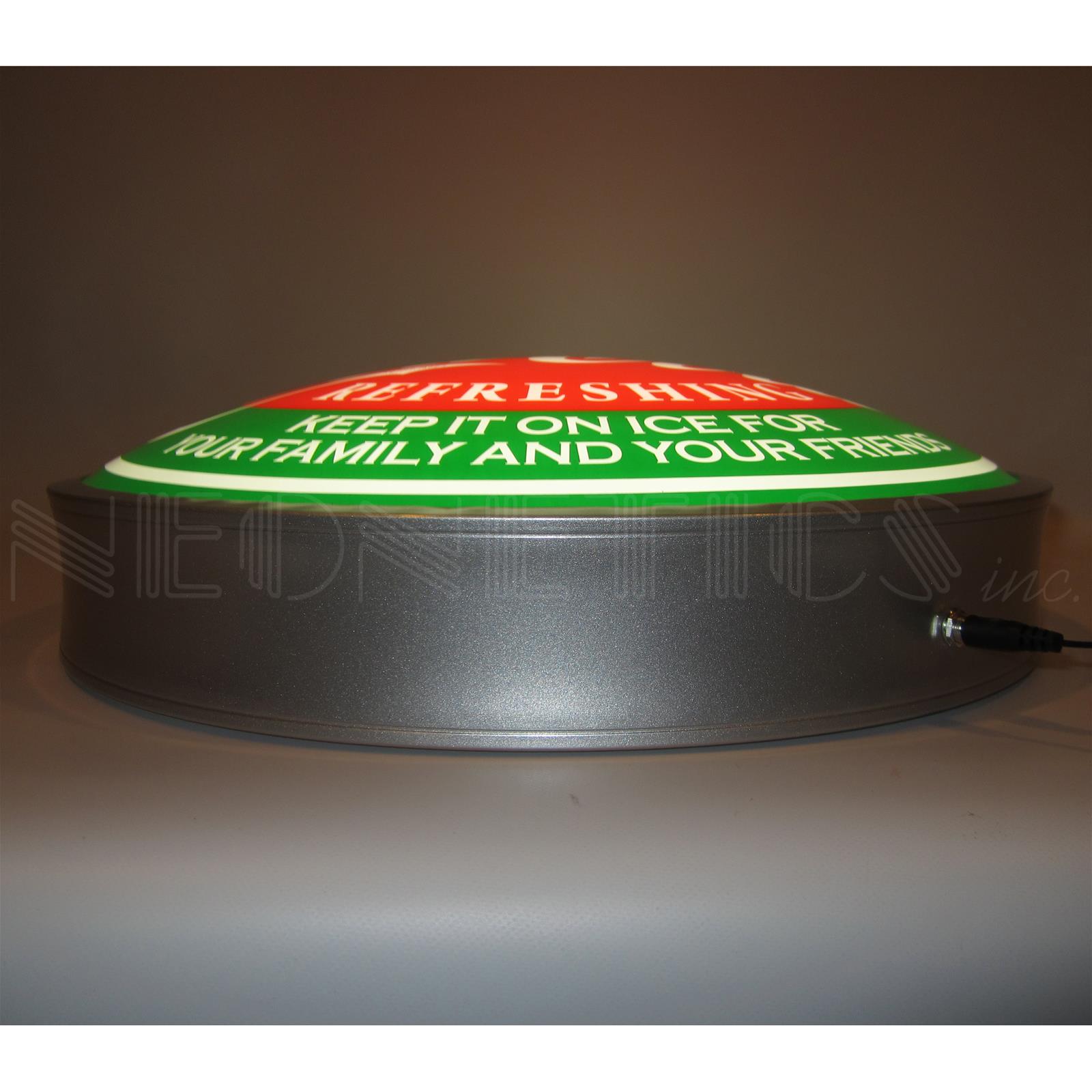 Summit Gifts 7CCGRN Coca-Cola Round LED Backlit Sign | Summit Racing