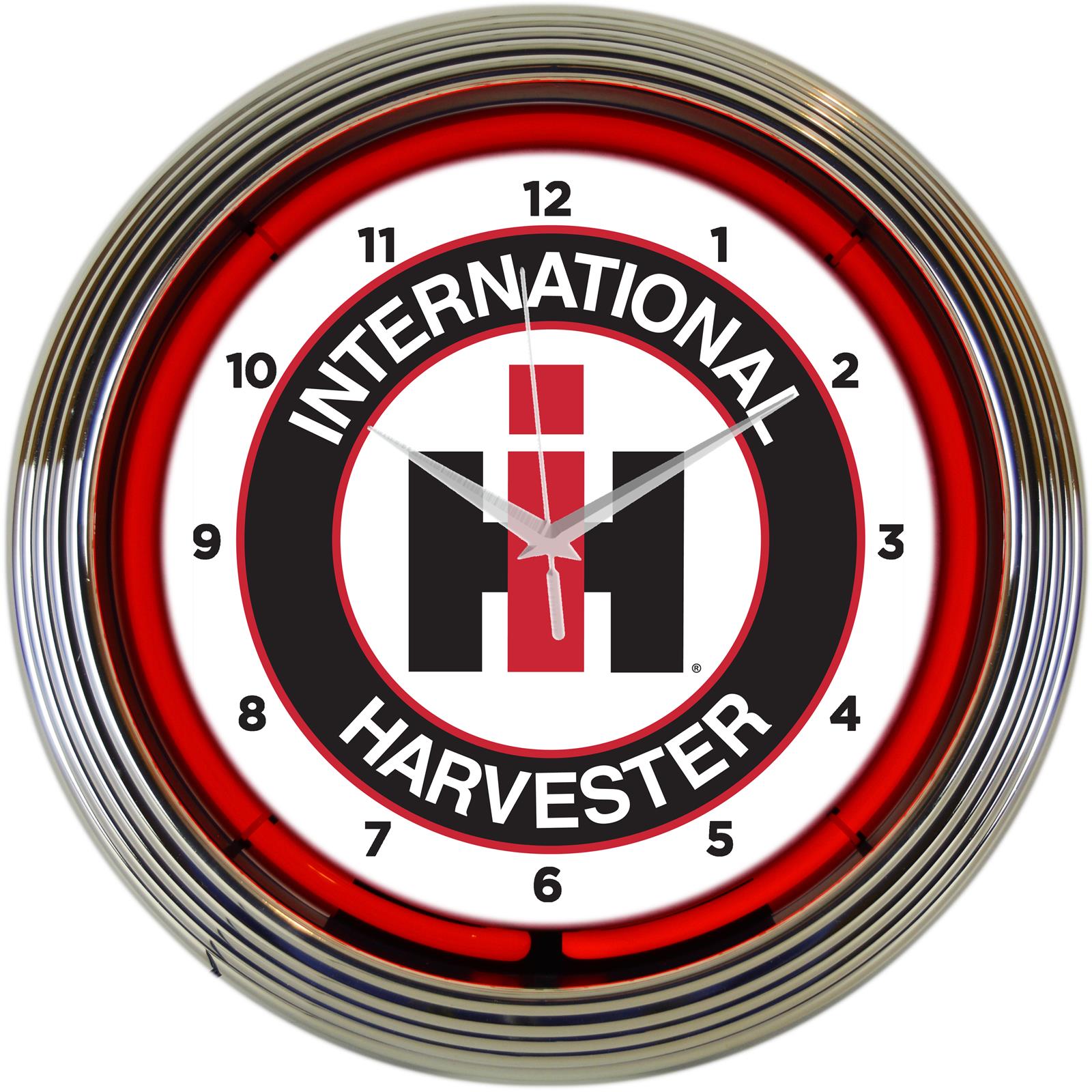 Summit Gifts 8CASEH International Harvester Neon Clock Summit Racing