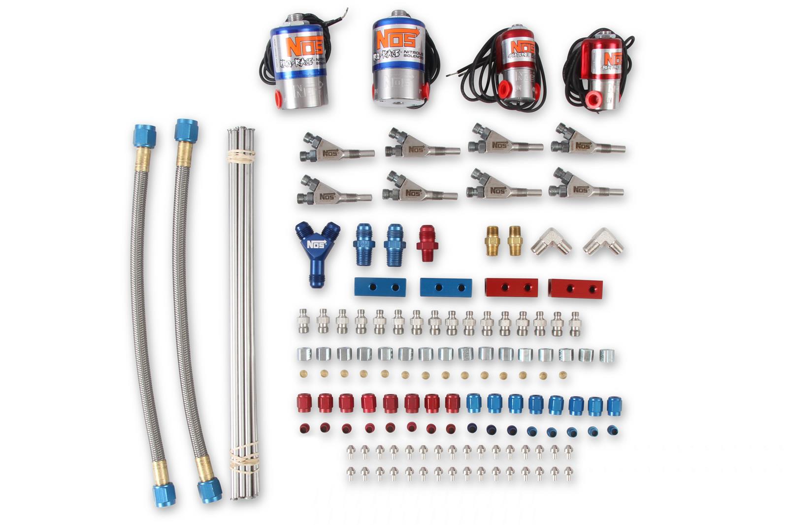 NOS Pro Race Fogger Professional Kits 04467NOS Nitrous Oxide System, Fogger, Wet, 250-350 hp, Direct Port, Carburetor, V8, Kit