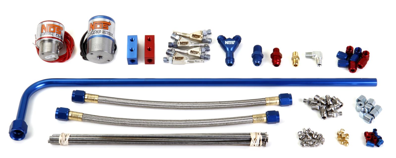 NOS Pro Race Fogger Professional Kits 04468NOS Nitrous Oxide System, Fogger, Wet, 125-175 hp, Direct Port, Carburetor, L4, Kit
