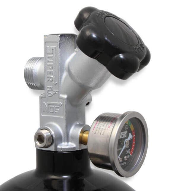 NOS LS Hi Ram Intake Dry Nitrous Systems 05501BNOS Oxide Systems, Systems, Direct Port/Intake Manifold Delivery, TPS, Black 15 lbs. Bottle, Fuel Injection, Kit thumbnail 3