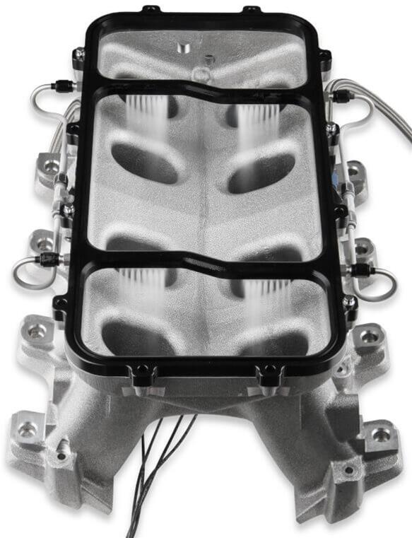 NOS LS Hi Ram Intake Dry Nitrous Systems 05501BNOS Oxide Systems, Systems, Direct Port/Intake Manifold Delivery, TPS, Black 15 lbs. Bottle, Fuel Injection, Kit thumbnail 2