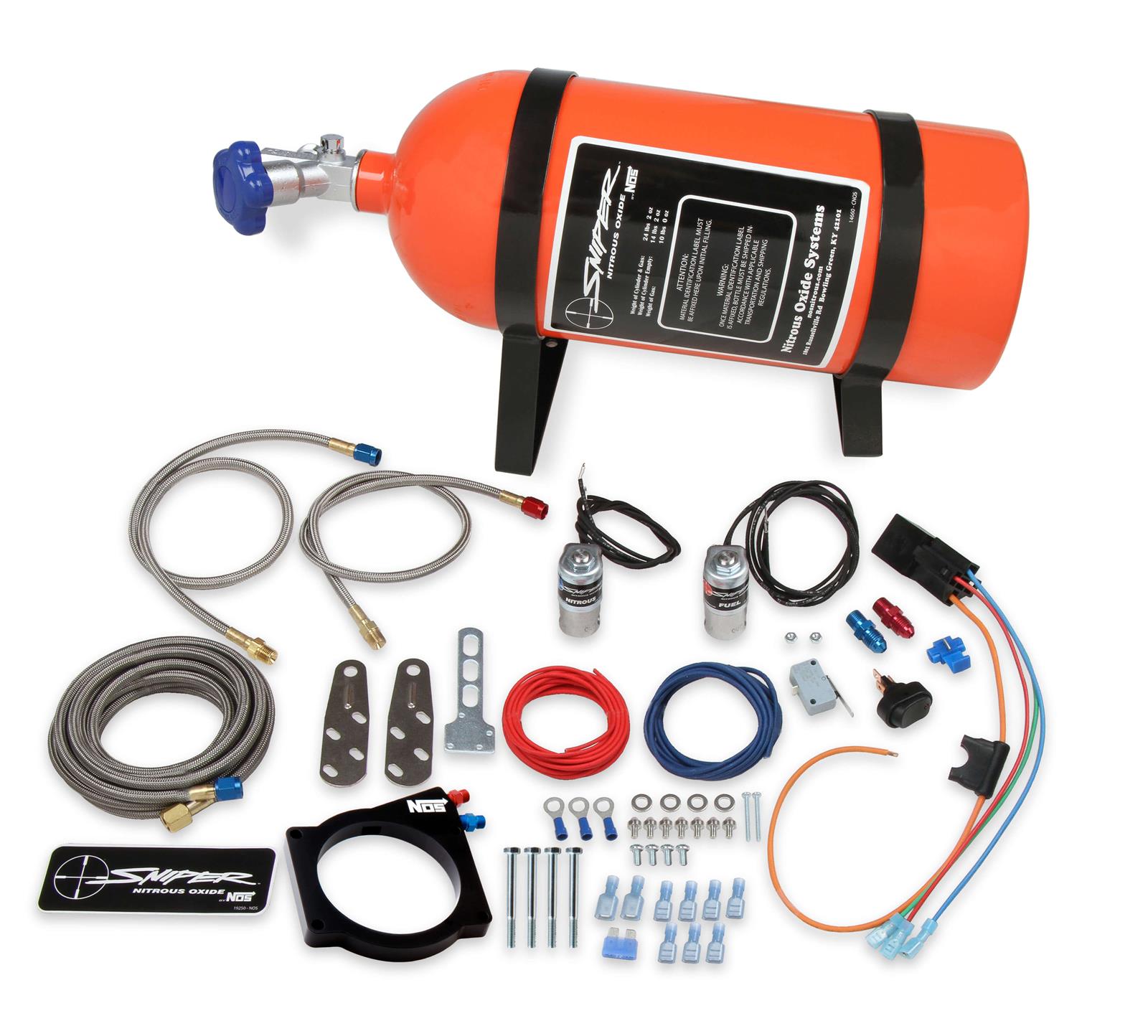 Nitrous Oxide Systems (NOS) 07163NOS NOS Sniper EFI Wet Nitrous Systems