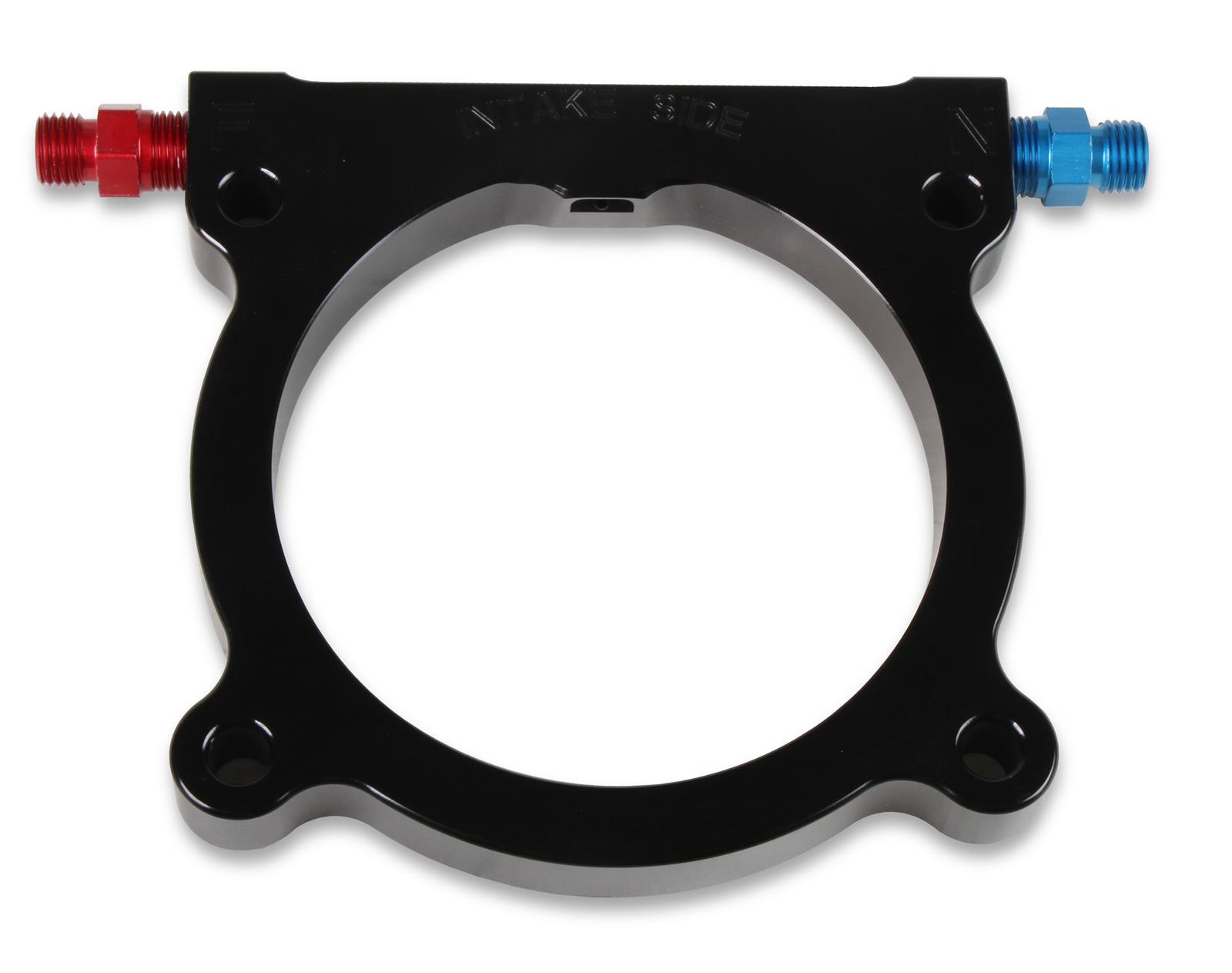 NOS OEM Fuel Injection Plates 13125NOS Nitrous Plate, Plate, Black, 0.500 in. Thick, Ford, 5.0L, Kit thumbnail 2