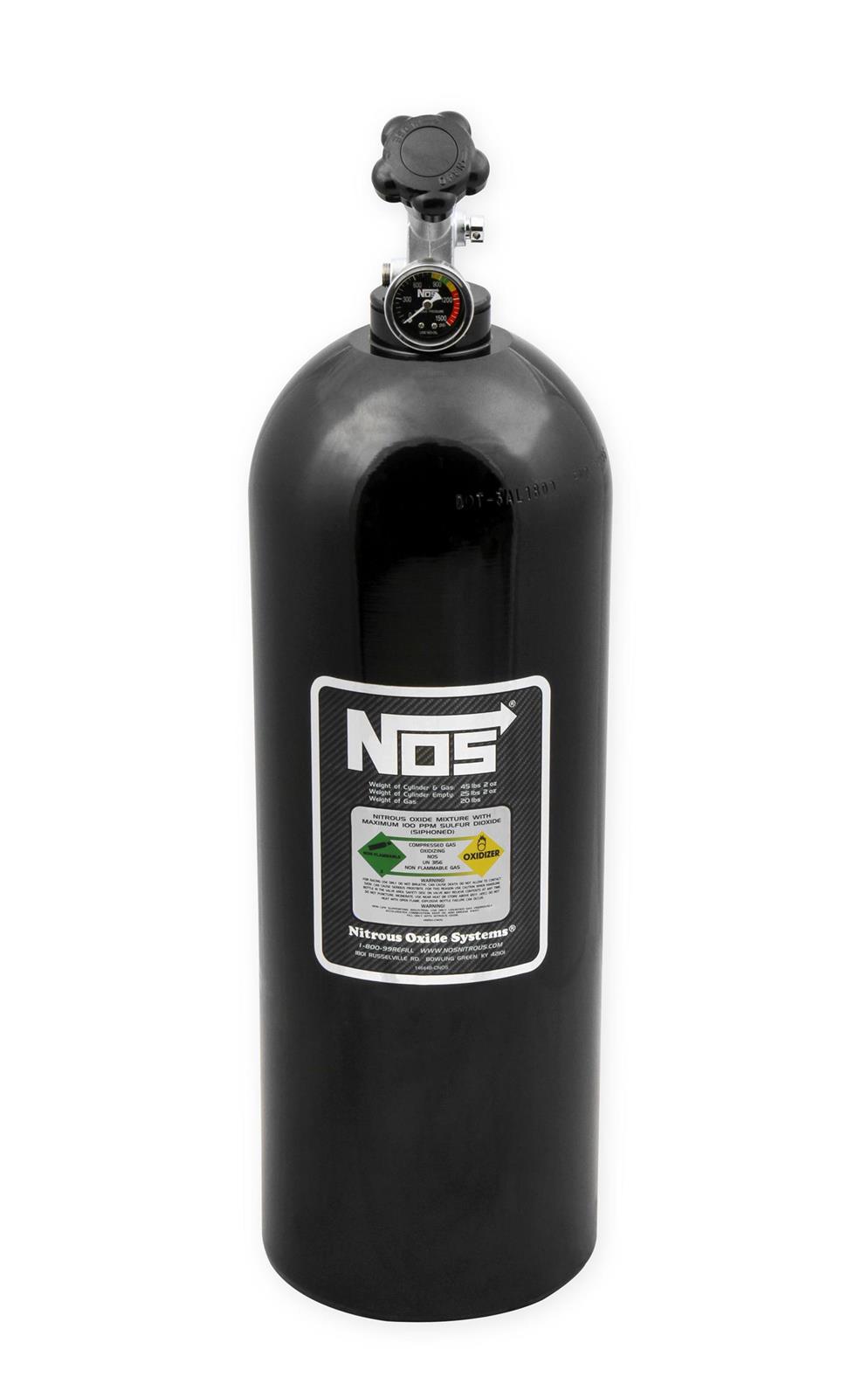 Nitrous Oxide Systems (NOS) 14760BNOS NOS Nitrous Bottles | Summit