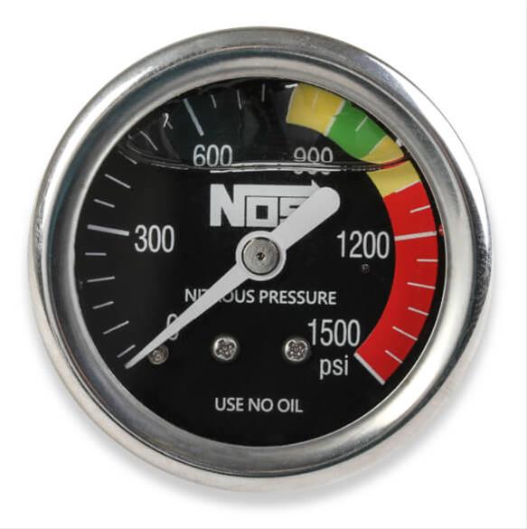Nitrous Oxide Systems (NOS) 15919NOS NOS Nitrous Pressure Gauges