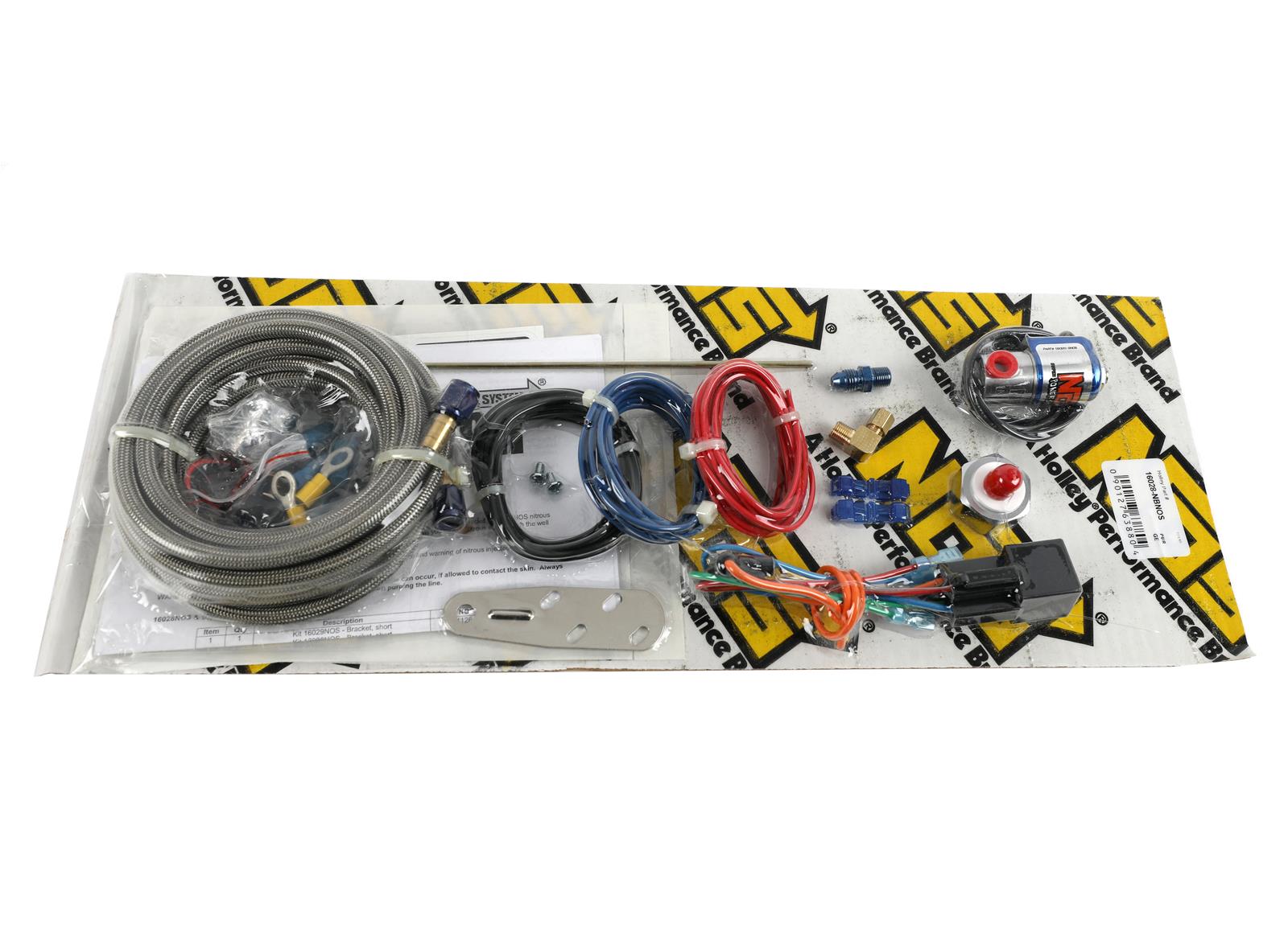 K  NOS Nitrous Oxide Purge Valve Kit & Gauge