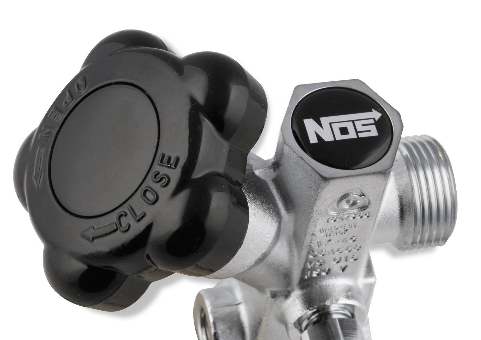 NOS Super Hi-Flo Bottle Valves 16136NOS Nitrous Oxide Valve, Hi-Flow, Without Gauge, 5-20 lbs., Each thumbnail 2