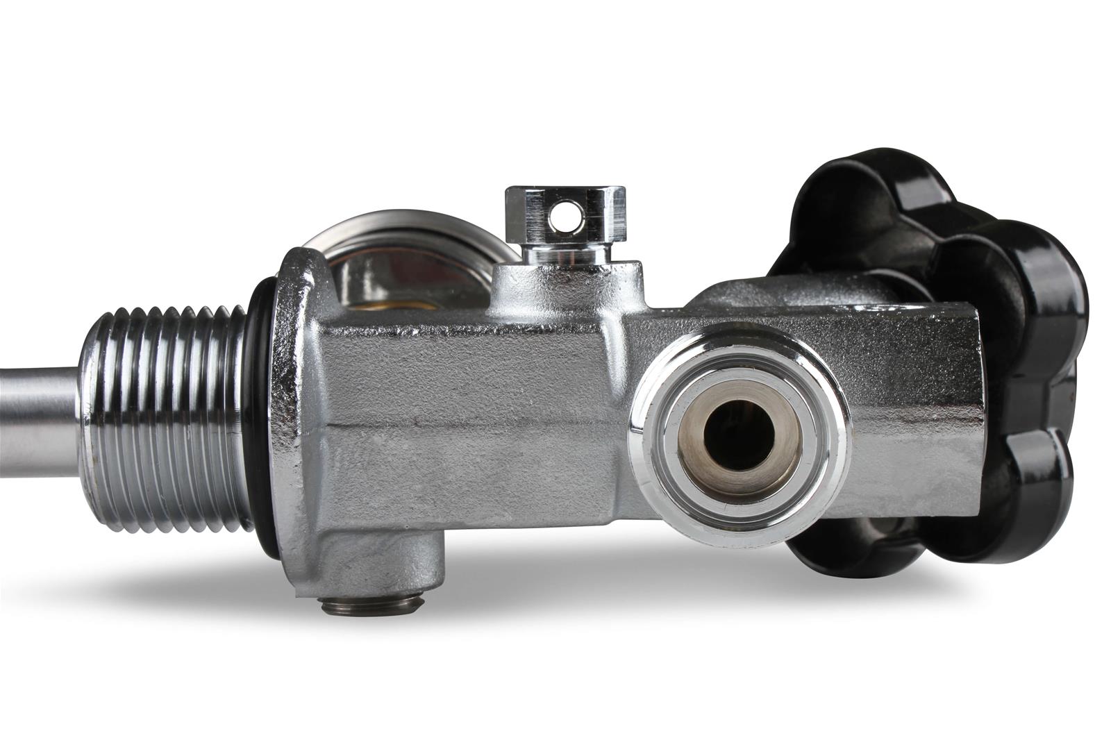 NOS Super Hi-Flo Bottle Valve Assemblies 16137ABNOS Nitrous Valve, 10 lbs. Bottle, Hi-Flow Valve, Siphon Tube, Black Pressure Gauge, Kit thumbnail 2