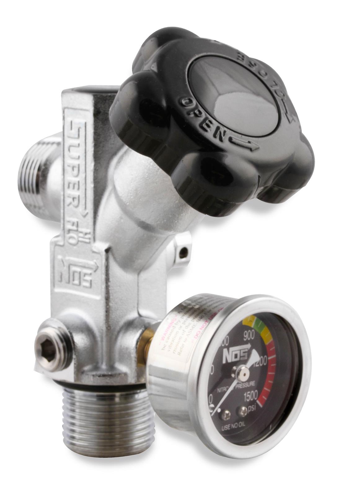 Nitrous Oxide Systems (NOS) 16137BNOS NOS Super HiFlo Bottle Valves