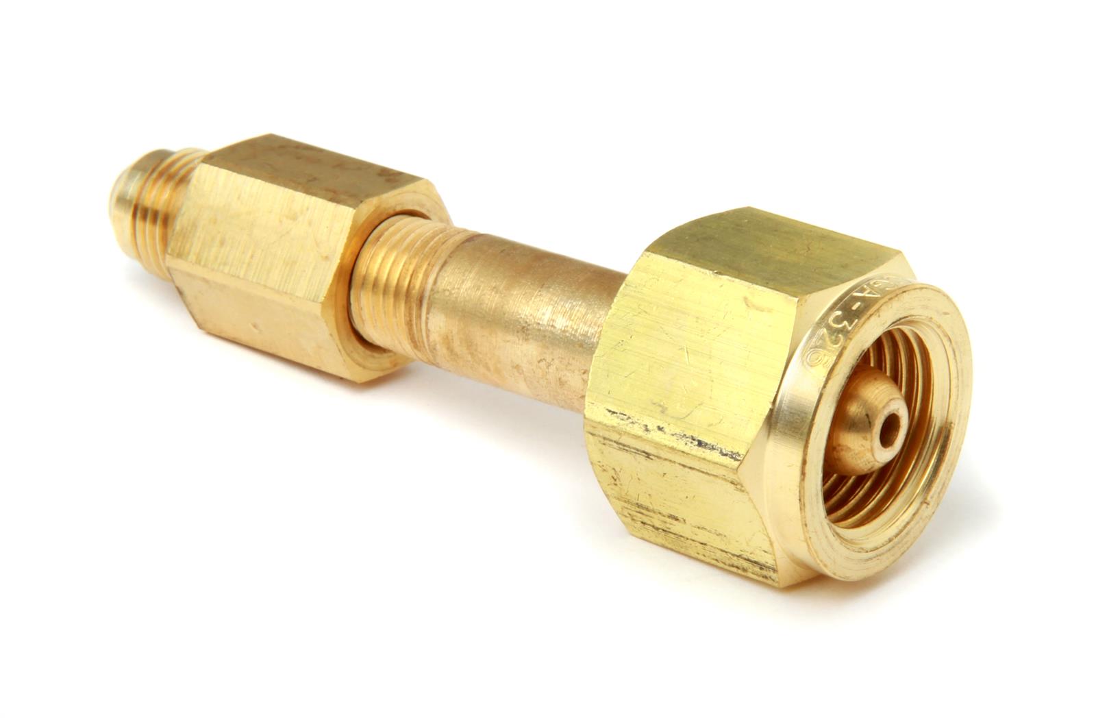 NOS Bottle Nut Adapters 16235NOS Nitrous Nut, Steel, Nickel Plated, 1 in. Female to -6 AN Male, Each