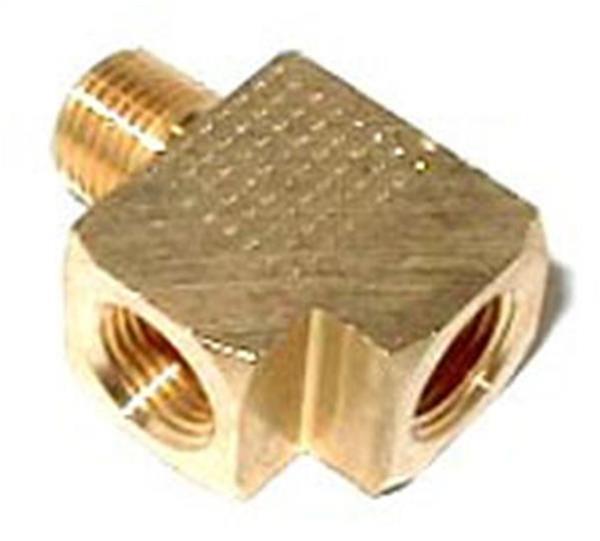 NOS Tee Adapter Fittings 16775NOS Fitting, Brass Tee, 1/8 in. NPT, 1/8 in. NPT, 1/8 in. NPT Female, Each thumbnail 2