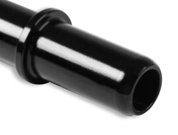 NOS Billet Fuel Tube Adapters 17016NOS Line Adapter, Aluminum, Black Anodized, 5/16 in. Tube, 1/8 in. NPT Male, Each thumbnail 3