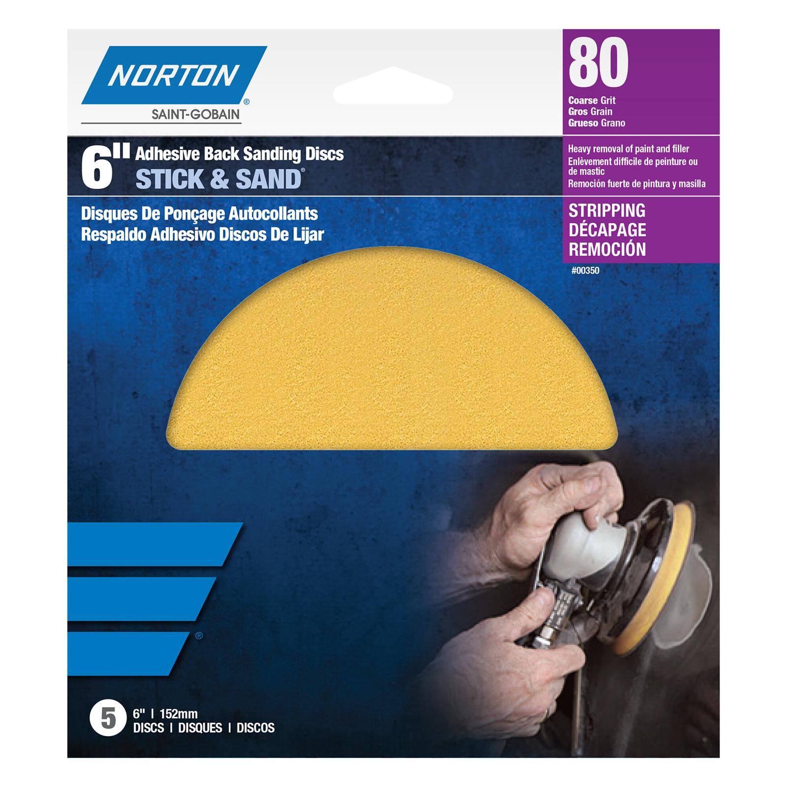 Norton Abrasives 00350 Norton Stick & Sanding Discs | Summit Racing