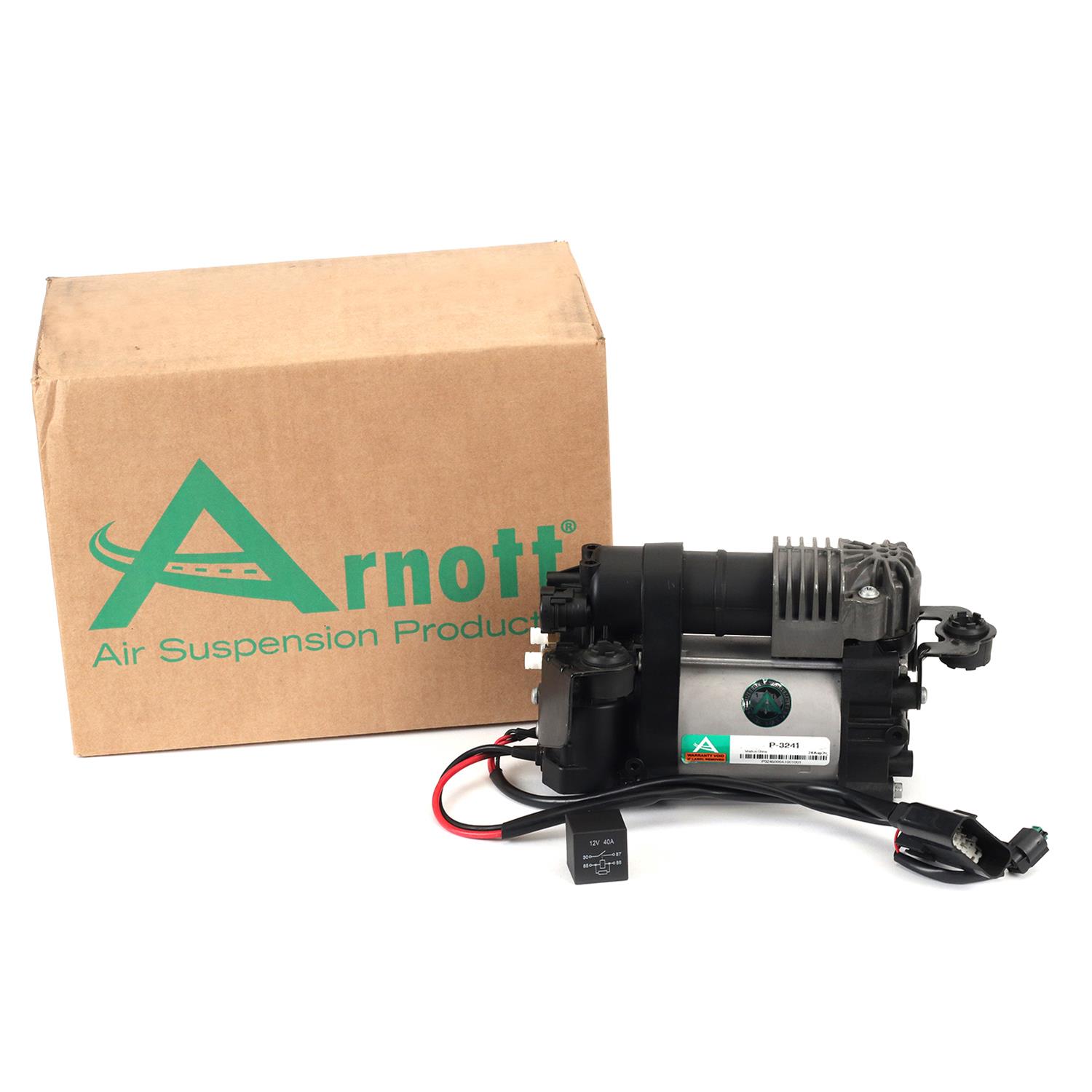 Arnott Air Suspension P3241 Arnott New OE Air Suspension Compressors