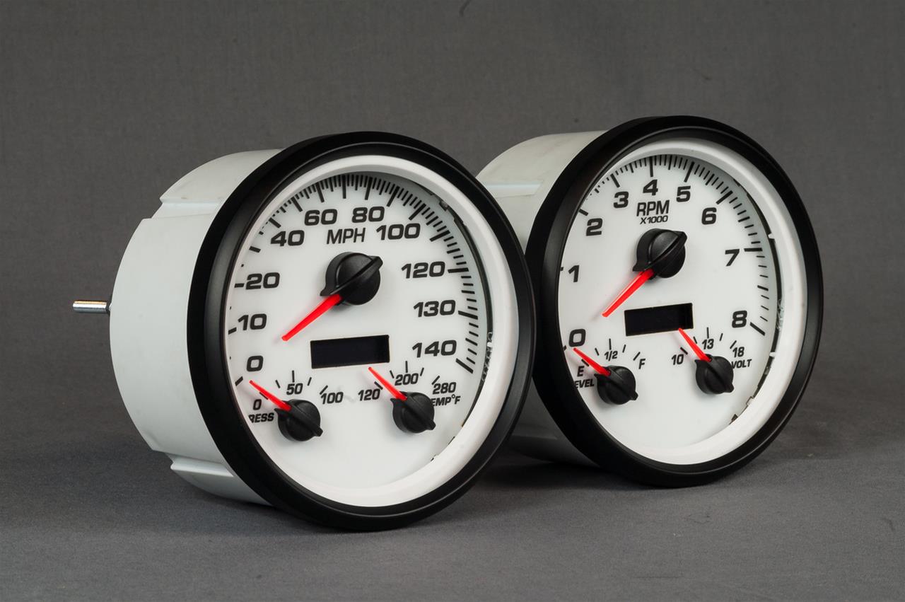 NVU Inc 01257-03 New Vintage USA Performance Series Analog Gauges ...