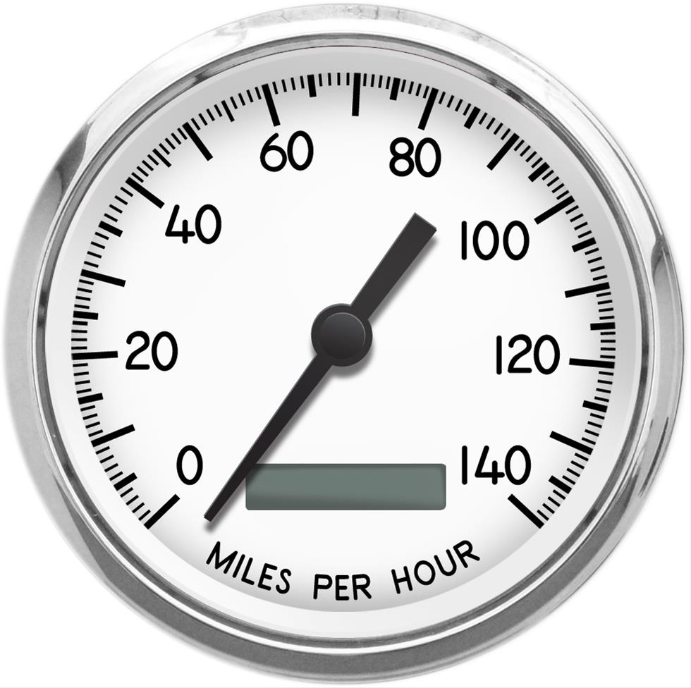 NVU Inc 4014003 New Vintage USA 1940 Series Speedometer Gauges