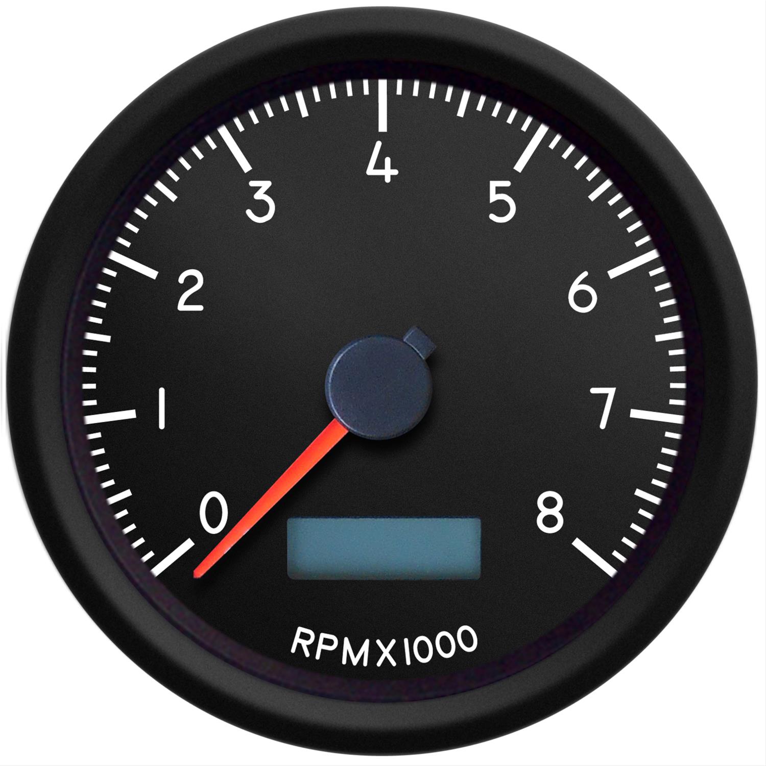 NVU Inc 4414101 New Vintage USA Aviator Tachometer Gauges Summit Racing