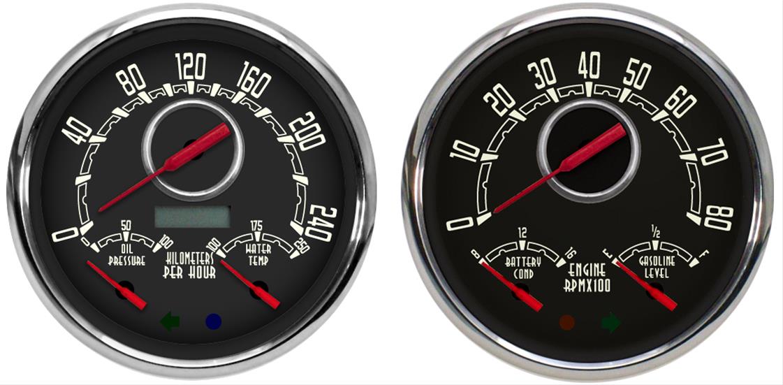 NVU Inc 4737201M New Vintage USA 194753 GM Truck Gauge Packages
