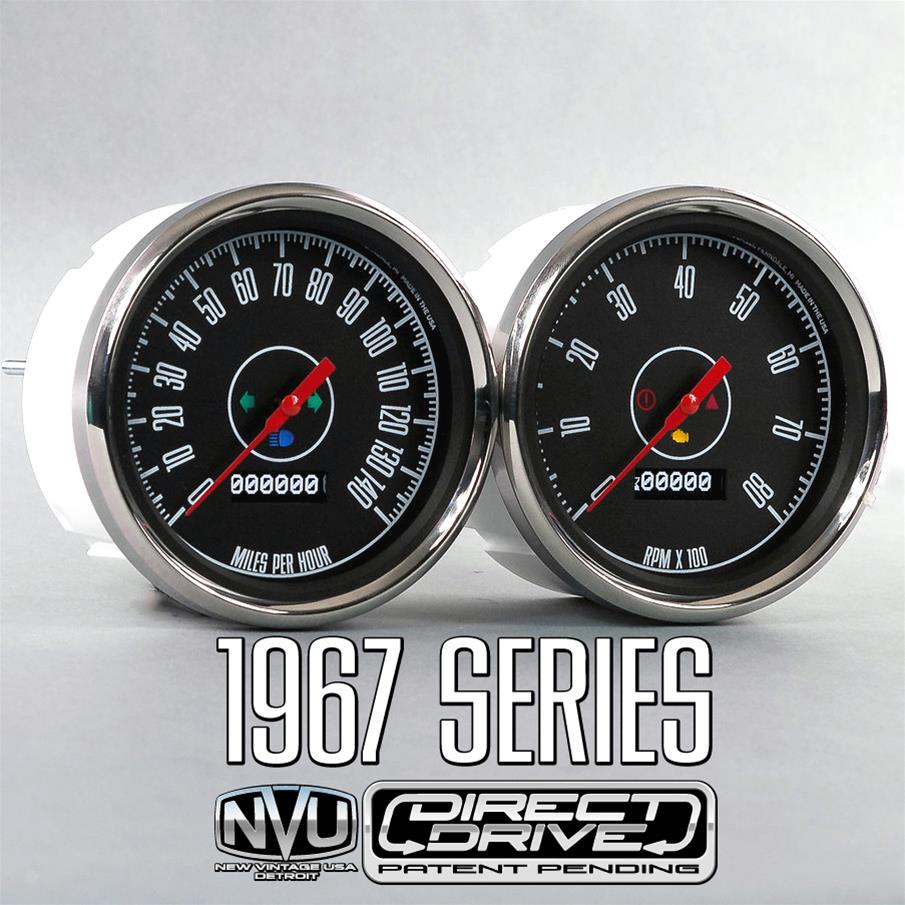 Nvu Inc 67705 01 New Vintage Usa 1967 68 Mustang Gauge Packages Summit Racing