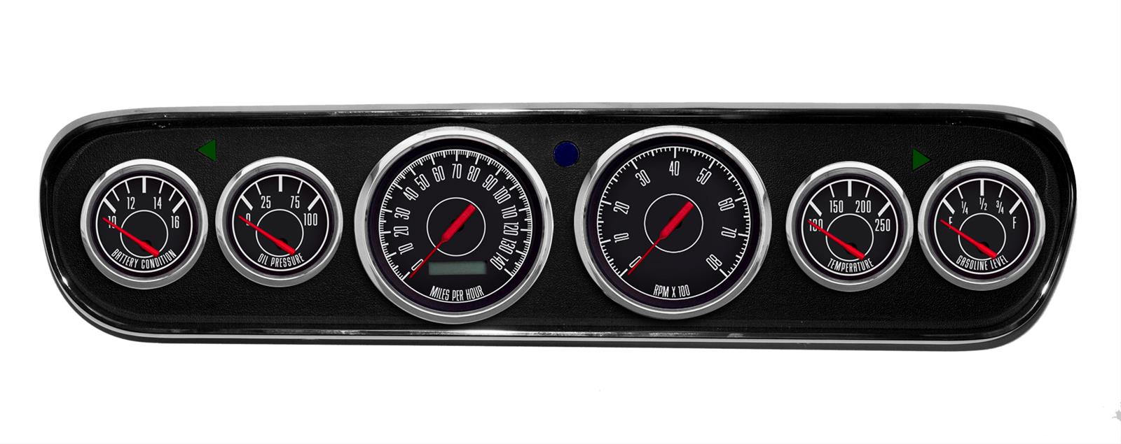 NVU Inc 67706-01 New Vintage USA 1967-68 Mustang Gauge Packages ...