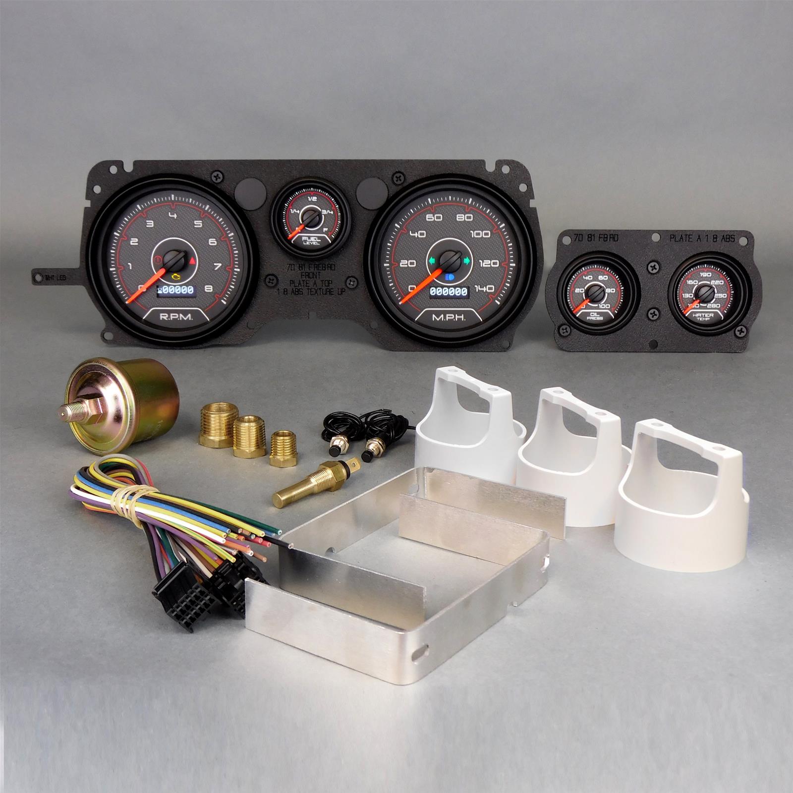 NVU Inc 71126-01 New Vintage USA 1970-81 Pontiac Firebird Gauge ...