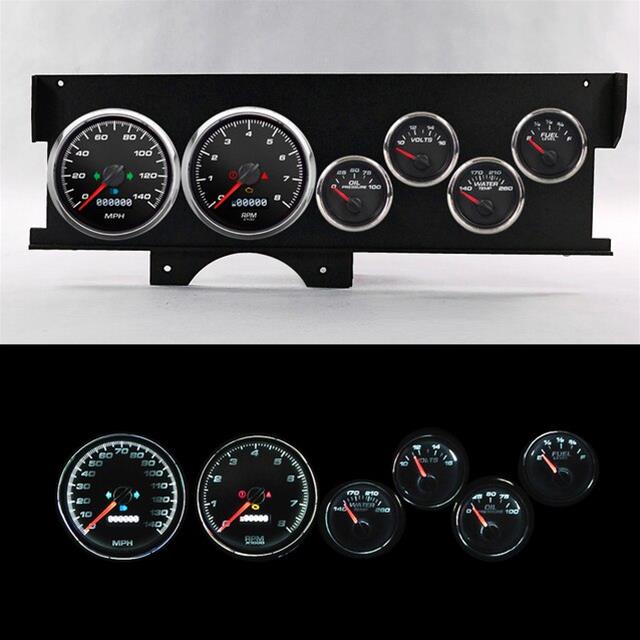 Nvu Inc 72010 01 New Vintage Usa 1970 72 Malibu Gauge Packages Summit Racing