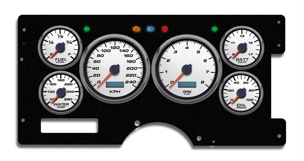 NVU Inc 8921103M New Vintage USA 198894 GM Truck Gauge Packages