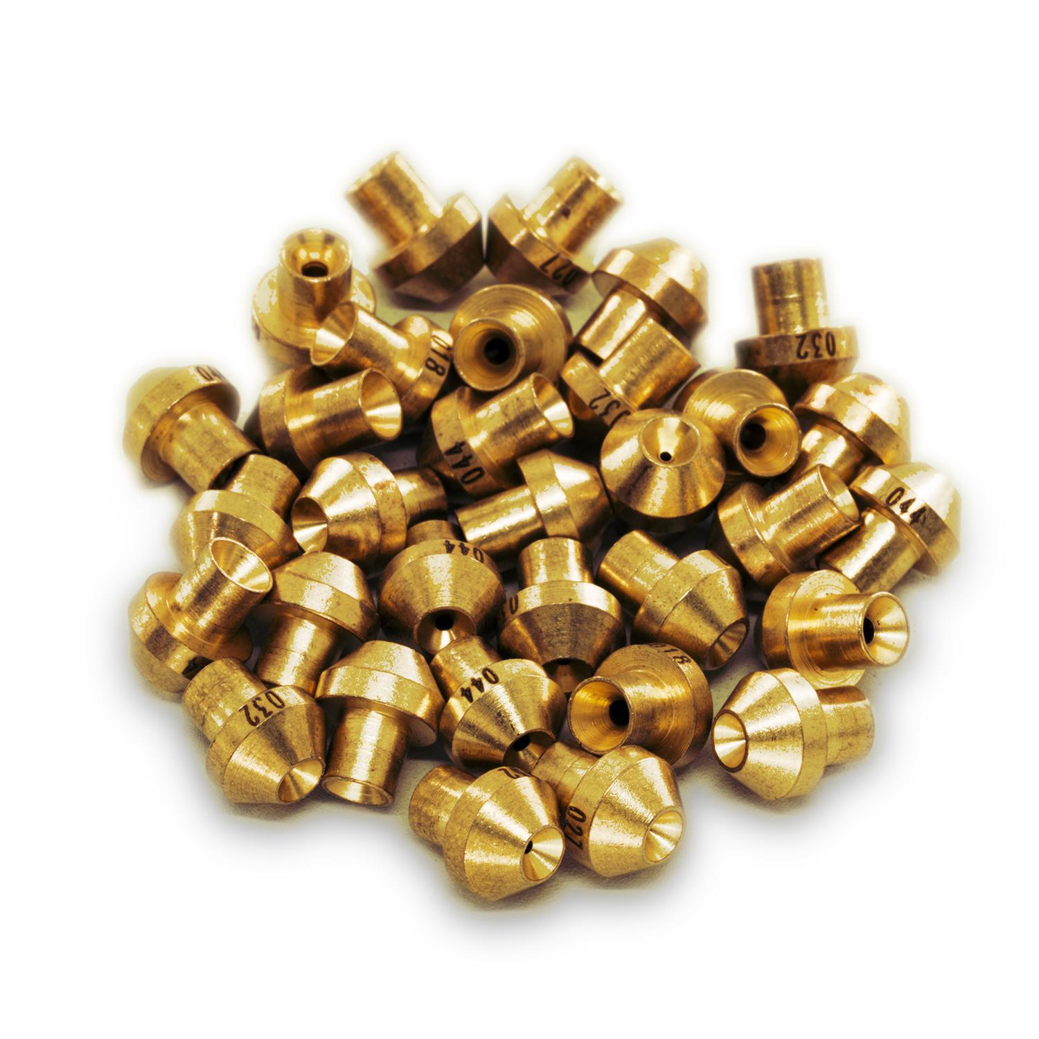 Nitrous Outlet Oxide Jets 00-00389-DRY Jets, 8 Cylinder Nylon Direct Port Dry Jet Pack - (100-200-300-400 HP)