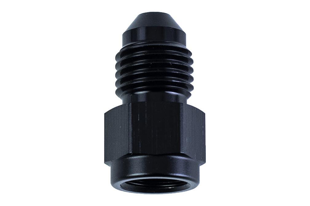Nitrous Outlet Reducers 00-01614 Universal Fittings, 3AN to 4AN Straight Expander Fitting - (Black) thumbnail 2