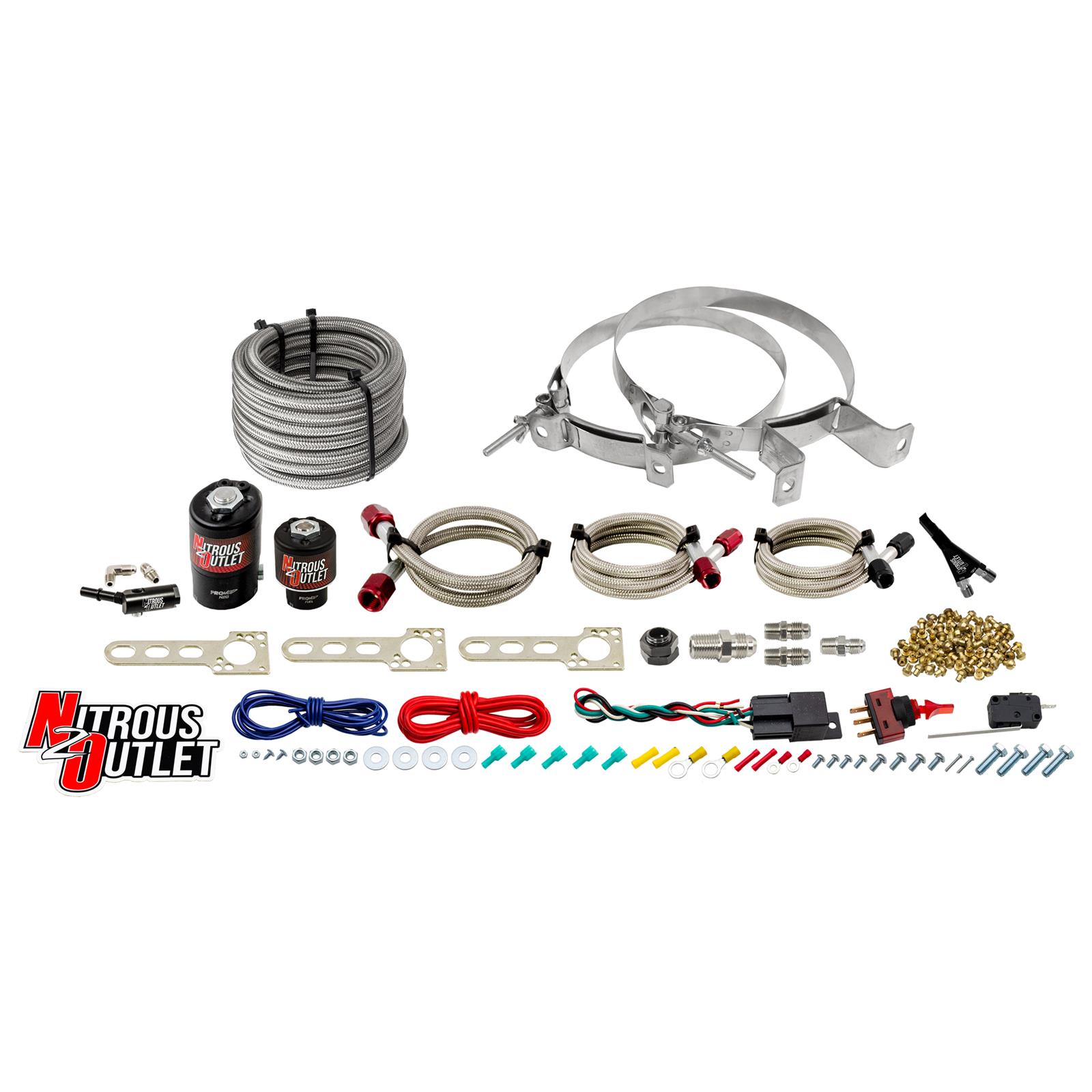 Nitrous Outlet EFI Single Nozzle Systems 00-10005-00 GM 2014+ LT1 Truck and Corvette System (No Bottle)