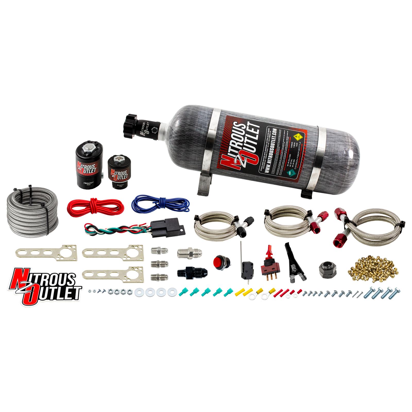 Nitrous Outlet 001001012 Nitrous Outlet EFI Single Nozzle Systems