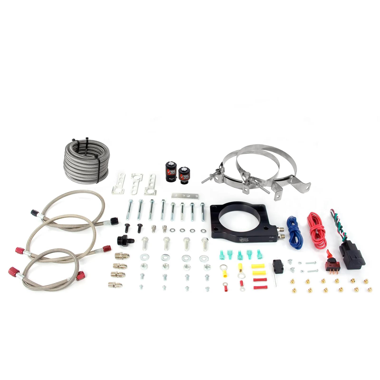 Nitrous Outlet Oxide Plate Systems 00-10125-00 90mm MagnaCharger Kit (No Bottle)