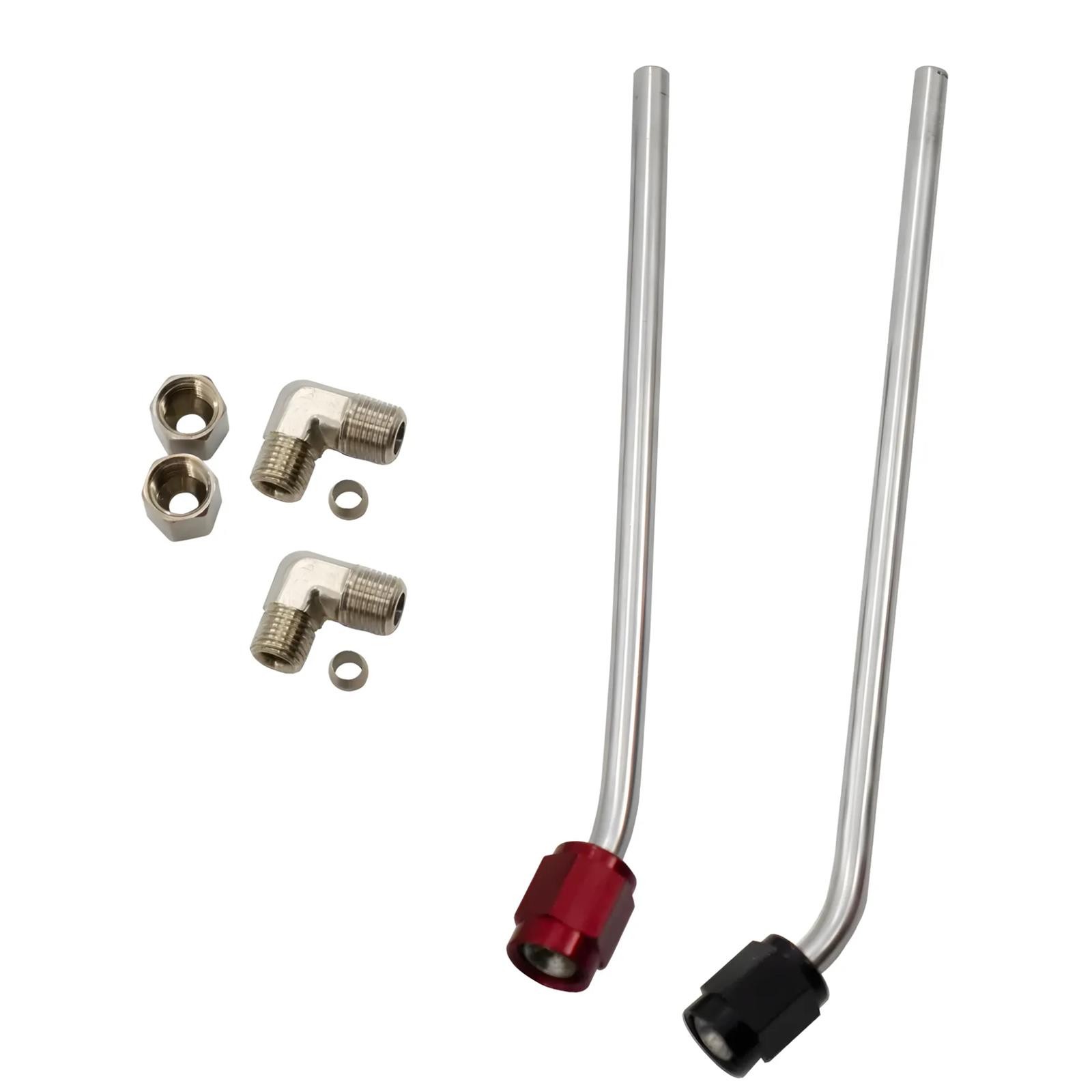 Nitrous Outlet Oxide Plumbing Kits 00-10137-HL Hardline Kit for 80mm/85mm 6.1 Hemi Intake Plate System
