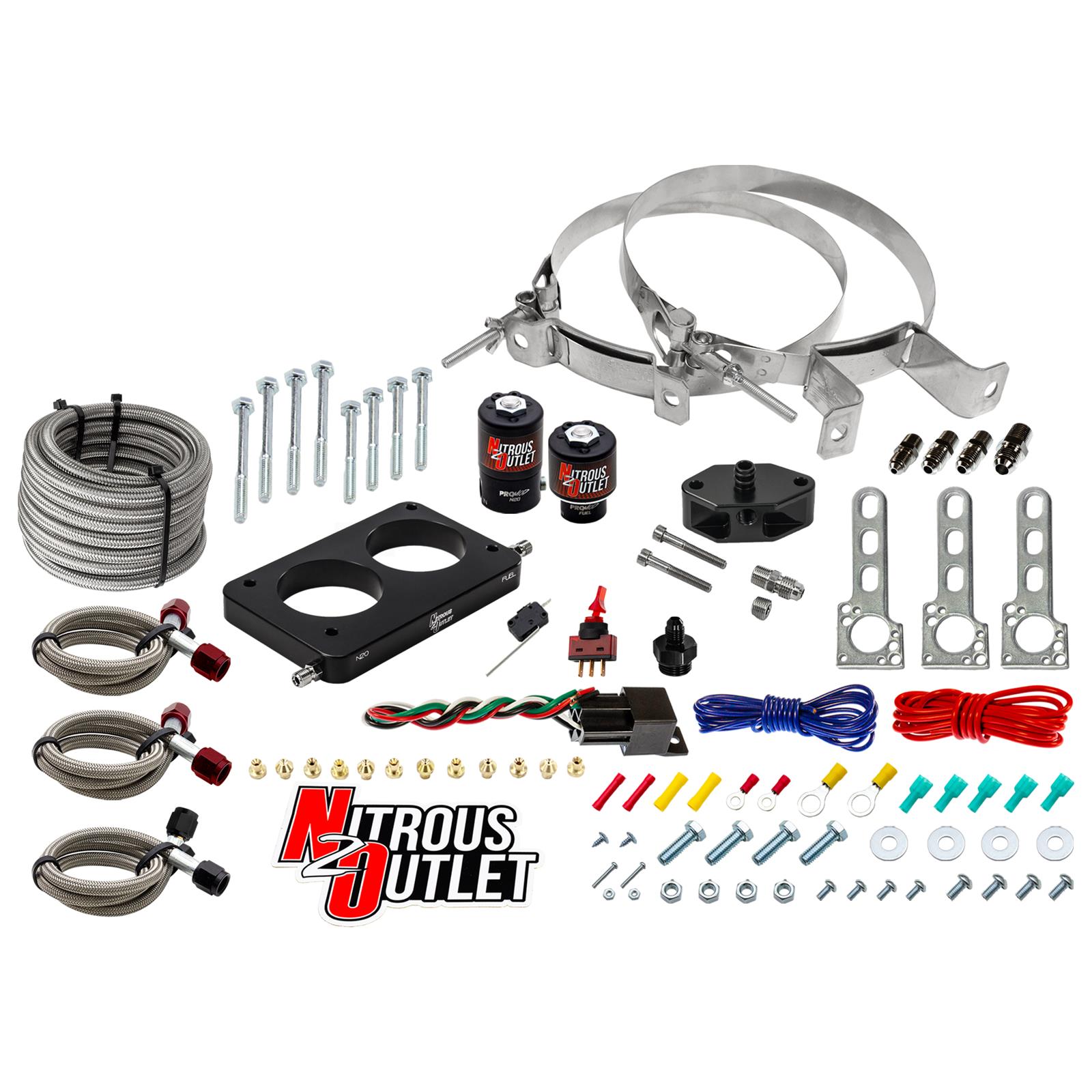 Nitrous Outlet Oxide Plate Systems 00-10142-00 05-10 Mustang GT System (No Bottle)