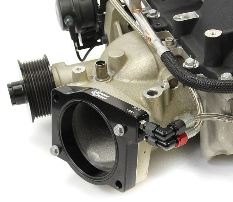 Nitrous Outlet Oxide Plate Systems 00-10175-00 2009-2014 CTS-V 90mm system (No Bottle) (55 PSI)(50-100-150-200HP)