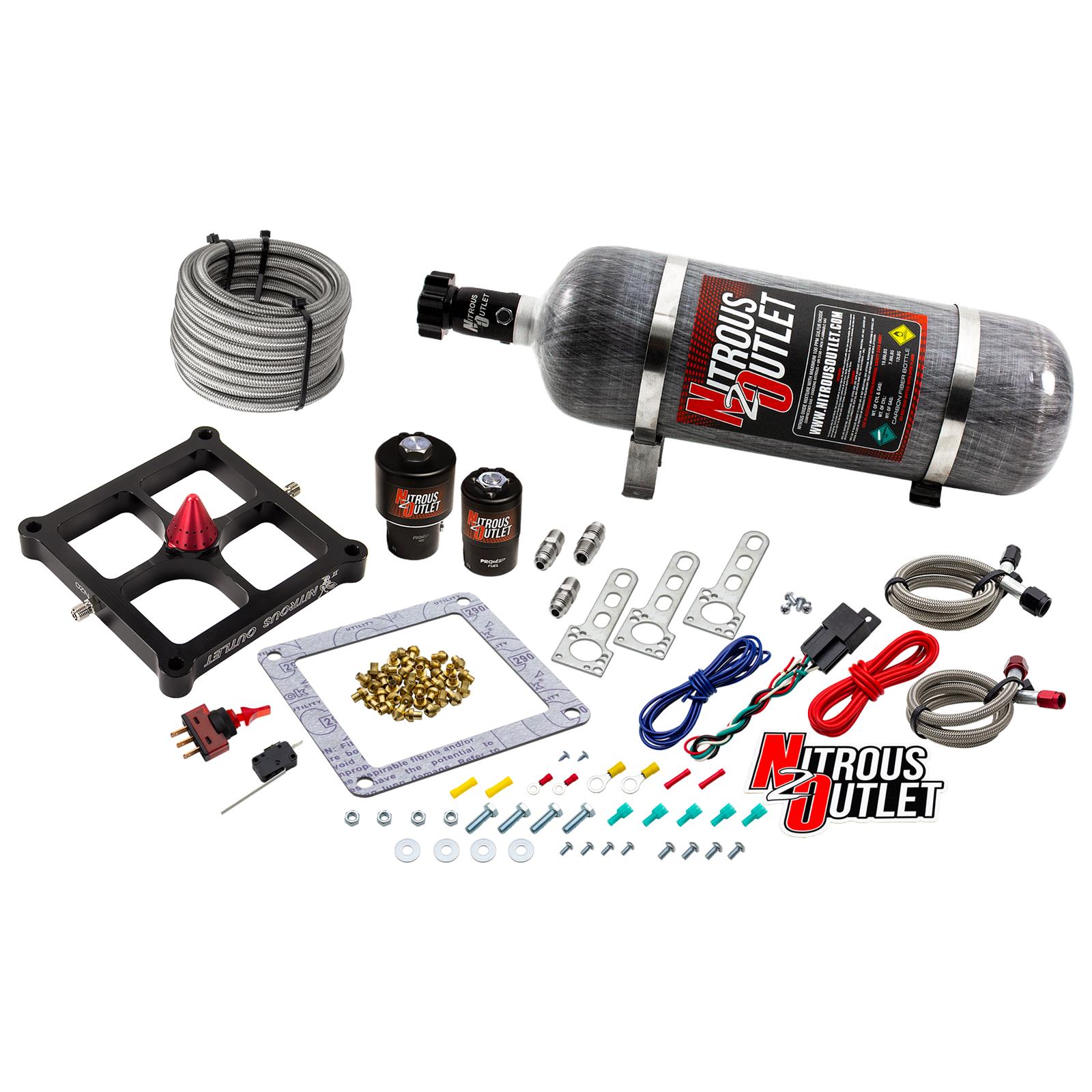 Nitrous Outlet 00-10652-12 Nitrous Outlet Stinger Plate Nitrous