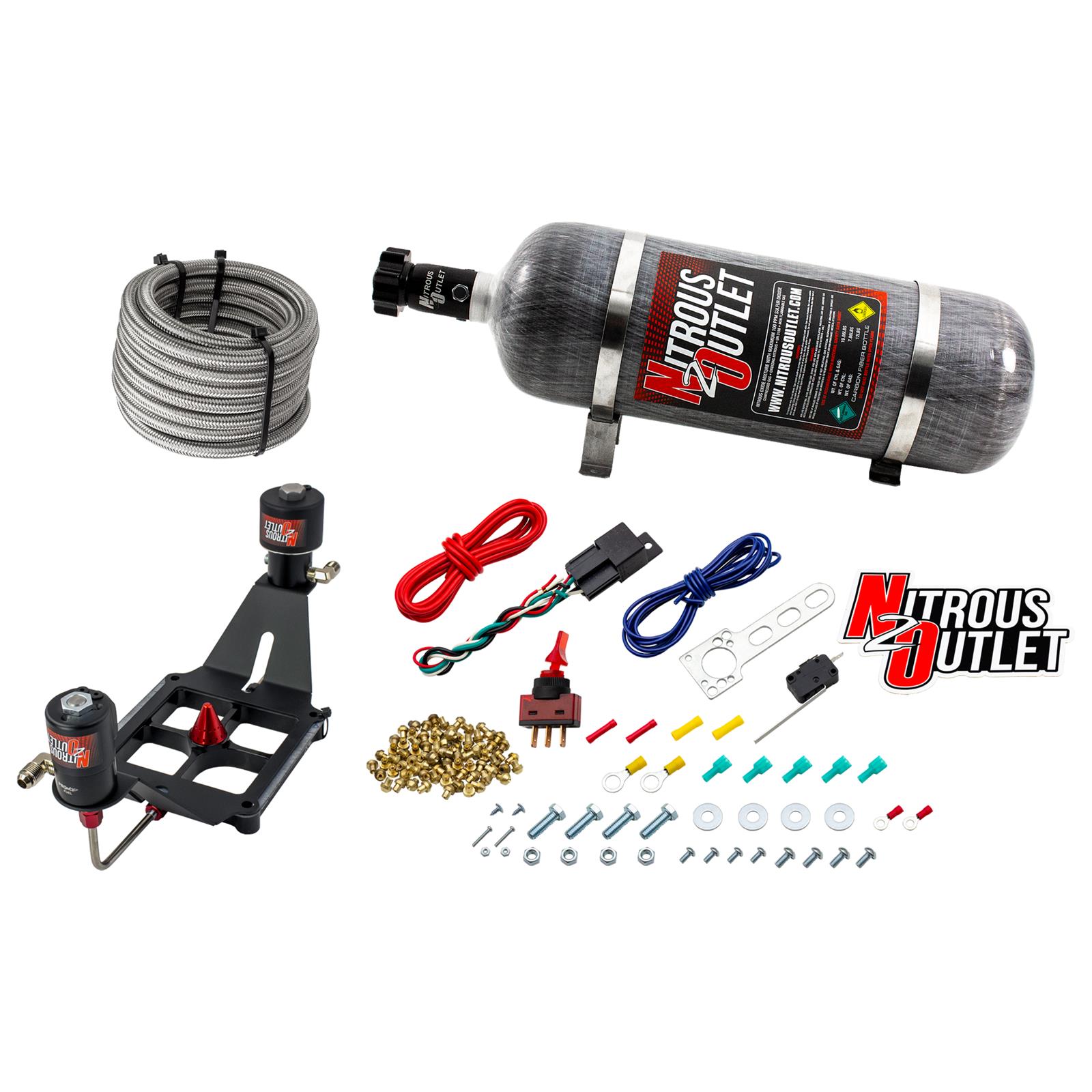 Nitrous Outlet 00-10662-12 Nitrous Outlet Stinger Plate Nitrous