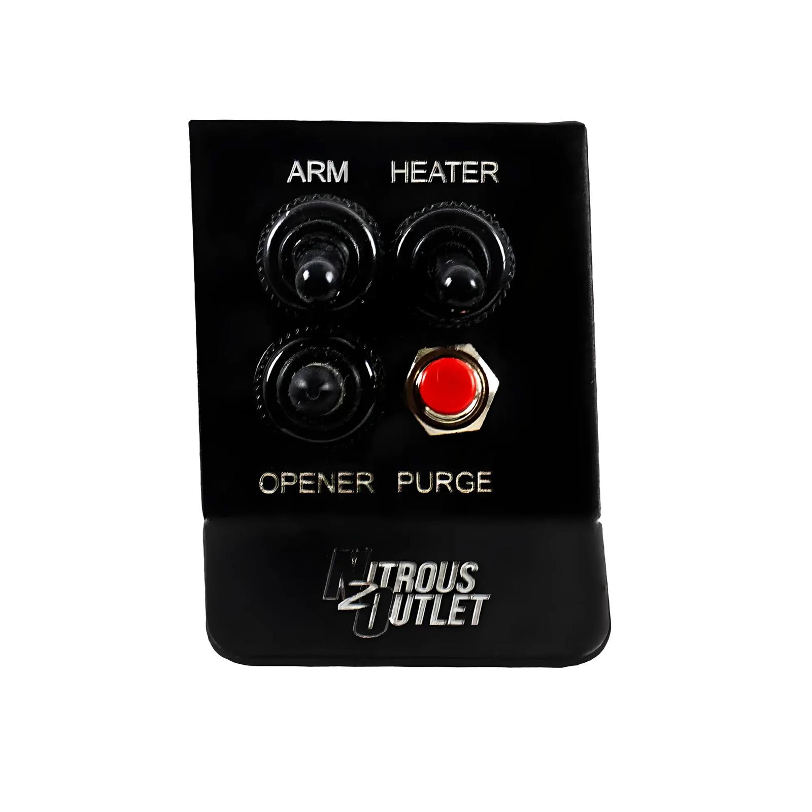 Nitrous Outlet Electrical Switch Panels 00-11036 Panels, GM 2014-2019 Corvette C7 Power Tray Fold Up Panel - System Arm/Purge/Bottle Heater/Remote Opener (Mounts Insid