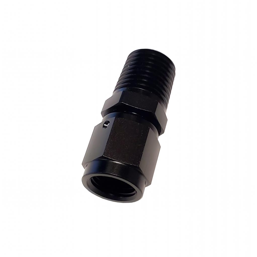Nitrous Outlet Fittings and Adapters 00-12534 Universal Fittings, Straight Swivel Fitting 1/4" NPT x 4AN (Male/Female)