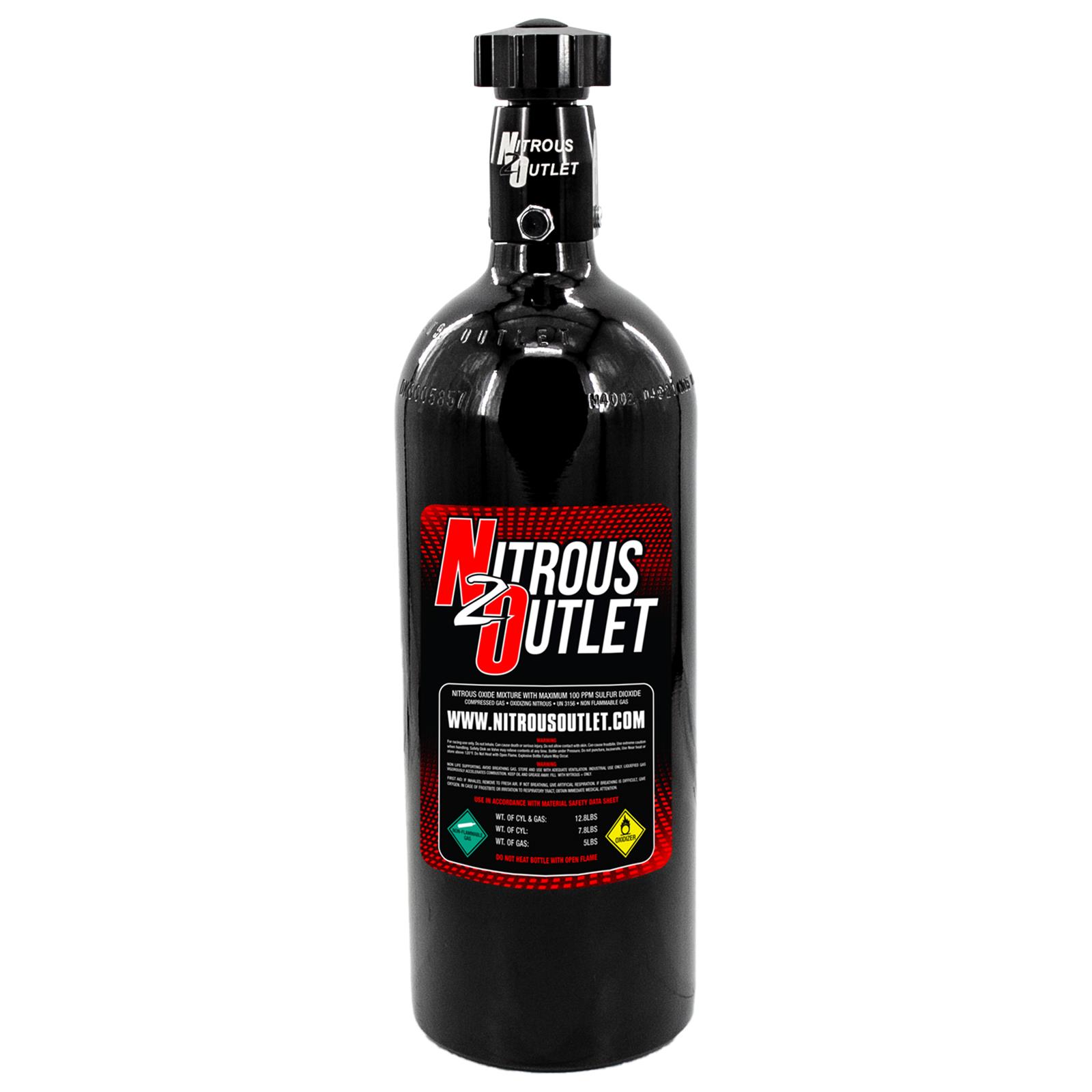 Nitrous Outlet 00-30130 Nitrous Outlet Nitrous Oxide Bottles
