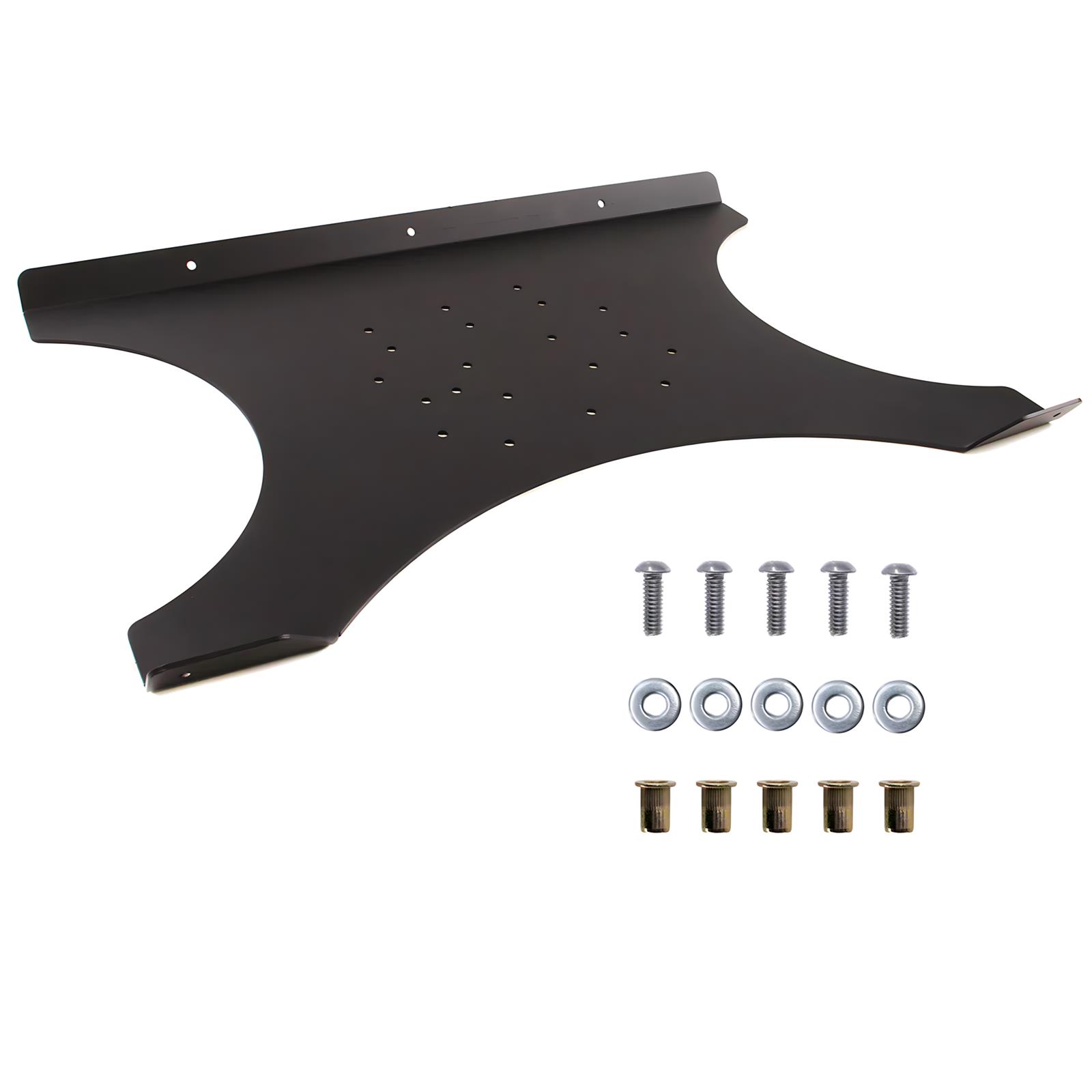 Nitrous Outlet Oxide Bottle Brackets 00-33005 Brackets, Ford 2011-2014 Mustang X-Brace Bracket Mounting Plate - Mounts One Between Floor and Quarter Panel