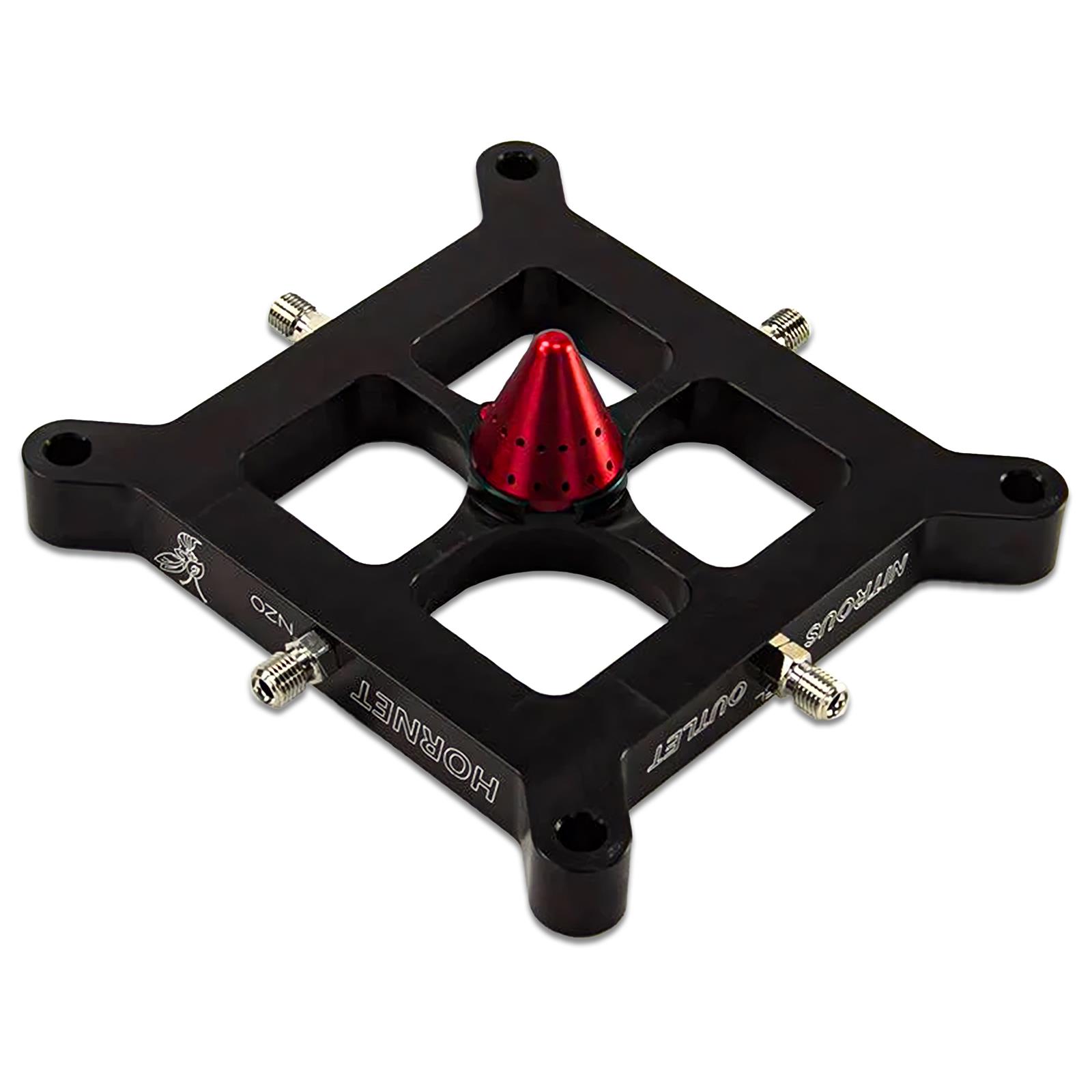 Nitrous Outlet Oxide Plates 00-44505 4150 Dual Entry/Dual Stage Hornet Plate