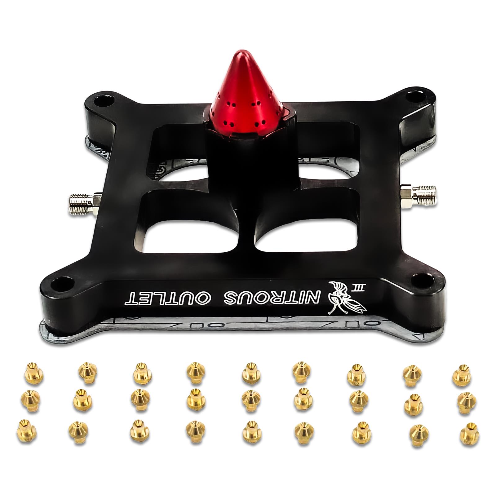 Nitrous Outlet 0044601 Nitrous Outlet 4150 GENIII Stinger Plate Conversion Kits Summit Racing
